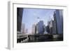 State Street Bridge Over Chicago River, Chicago, Illinois, USA-Jenny Pate-Framed Photographic Print