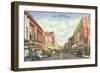 State Street, Bristol, Virginia and Tennessee-null-Framed Art Print