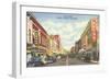 State Street, Bristol, Virginia and Tennessee-null-Framed Art Print