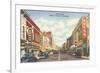 State Street, Bristol, Virginia and Tennessee-null-Framed Art Print