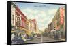 State Street, Bristol, Virginia and Tennessee-null-Framed Stretched Canvas