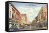 State Street, Bristol, Virginia and Tennessee-null-Framed Stretched Canvas