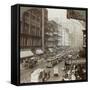 State Street, Chicago, Illinois, USA, 1908-Underwood & Underwood-Framed Stretched Canvas