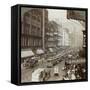 State Street, Chicago, Illinois, USA, 1908-Underwood & Underwood-Framed Stretched Canvas