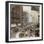 State Street, Chicago, Illinois, USA, 1908-Underwood & Underwood-Framed Giclee Print