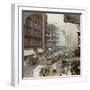 State Street, Chicago, Illinois, USA, 1908-Underwood & Underwood-Framed Premium Giclee Print