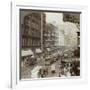 State Street, Chicago, Illinois, USA, 1908-Underwood & Underwood-Framed Giclee Print