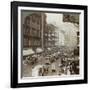 State Street, Chicago, Illinois, USA, 1908-Underwood & Underwood-Framed Giclee Print