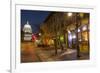 State Street in Downtown Madison, Wisconsin, USA-Chuck Haney-Framed Photographic Print