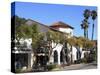 State Street, Santa Barbara, California, United States of America, North America-Wendy Connett-Stretched Canvas