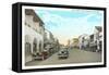 State Street, Santa Barbara, California-null-Framed Stretched Canvas