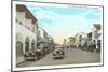 State Street, Santa Barbara, California-null-Mounted Art Print
