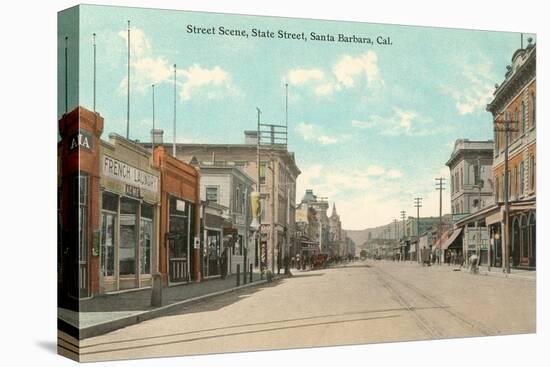 State Street, Santa Barbara, California-null-Stretched Canvas