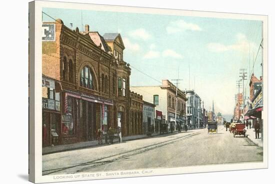 State Street, Santa Barbara, California-null-Stretched Canvas