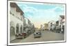State Street, Santa Barbara, California-null-Mounted Art Print