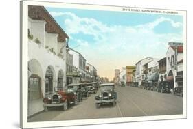 State Street, Santa Barbara, California-null-Stretched Canvas