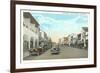 State Street, Santa Barbara, California-null-Framed Art Print