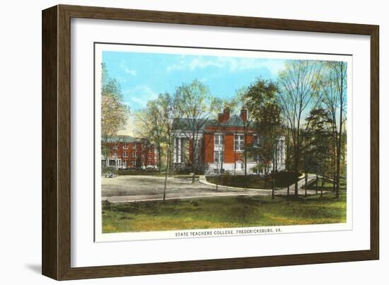 State Teachers College, Fredericksburg, Virginia-null-Framed Art Print