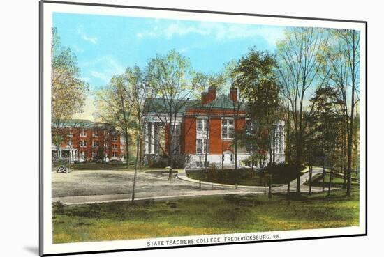 State Teachers College, Fredericksburg, Virginia-null-Mounted Art Print