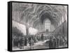 State Trial in Westminster Hall in the Time of Elizabeth I-Hieronymus Bosch-Framed Stretched Canvas