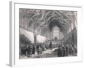 State Trial in Westminster Hall in the Time of Elizabeth I-Hieronymus Bosch-Framed Giclee Print