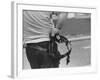 State Trooper Holding Burnt Cap of a Guard Taken Hostage During Riot at Attica State Prison-John Shearer-Framed Photographic Print