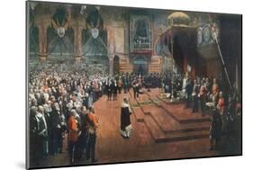 State Visit of Queen Victoria to the Glasgow International Exhibition, 22 August 1888-Sir John Lavery-Mounted Giclee Print