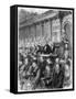 State Visit of the Judges to St Paul's Cathedral, 1875-null-Framed Stretched Canvas