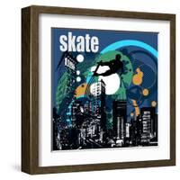 StateBoard Life-Jean-François Dupuis-Framed Art Print