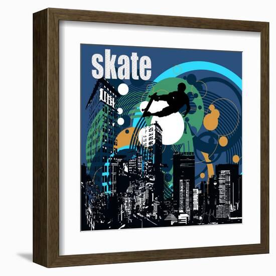 StateBoard Life-Jean-François Dupuis-Framed Art Print