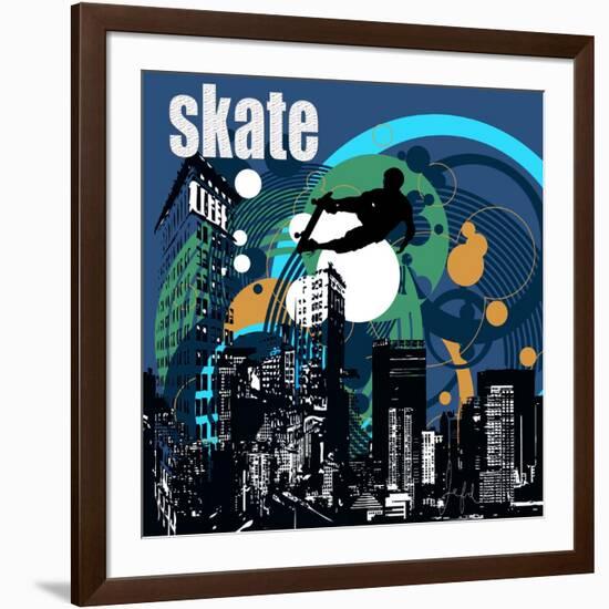 StateBoard Life-Jean-François Dupuis-Framed Premium Giclee Print