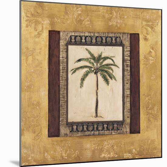 Stately Palm II-Mindeli-Mounted Giclee Print