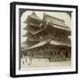 Stately Splendour of the Shitenno-Ji Temple, Osaka, Japan, 1904-Underwood & Underwood-Framed Photographic Print