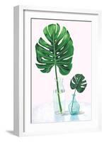 Statement Palms II-Wellington Studio-Framed Art Print