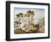 Staten Island and Narrows-Currier & Ives-Framed Giclee Print