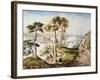 Staten Island and Narrows-Currier & Ives-Framed Giclee Print