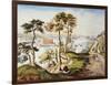 Staten Island and Narrows-Currier & Ives-Framed Giclee Print