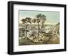 Staten Island and the Narrows from Fort Hamilton-Currier & Ives-Framed Giclee Print