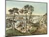 Staten Island and the Narrows from Fort Hamilton-Currier & Ives-Mounted Giclee Print