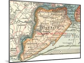 Staten Island (C. 1900)-Encyclopaedia Britannica-Mounted Art Print