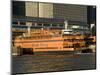 Staten Island Ferry, Business District, Lower Manhattan, New York City, New York, USA-R H Productions-Mounted Photographic Print