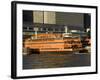 Staten Island Ferry, Business District, Lower Manhattan, New York City, New York, USA-R H Productions-Framed Photographic Print