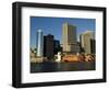 Staten Island Ferry, Business District, Lower Manhattan, New York City, New York, USA-Robert Harding-Framed Photographic Print