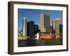 Staten Island Ferry, Business District, Lower Manhattan, New York City, New York, USA-Robert Harding-Framed Photographic Print