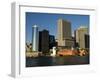 Staten Island Ferry, Business District, Lower Manhattan, New York City, New York, USA-Robert Harding-Framed Photographic Print