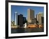 Staten Island Ferry, Business District, Lower Manhattan, New York City, New York, USA-Robert Harding-Framed Photographic Print