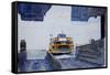 Staten Island Ferry Docking, 2010-Anthony Butera-Framed Stretched Canvas