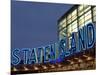 Staten Island Ferry, Lower Manhattan, Manhattan, New York City, New York State, USA-null-Mounted Photographic Print