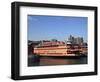 Staten Island Ferry, New York City, United States of America, North America-Wendy Connett-Framed Photographic Print