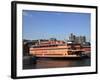 Staten Island Ferry, New York City, United States of America, North America-Wendy Connett-Framed Photographic Print